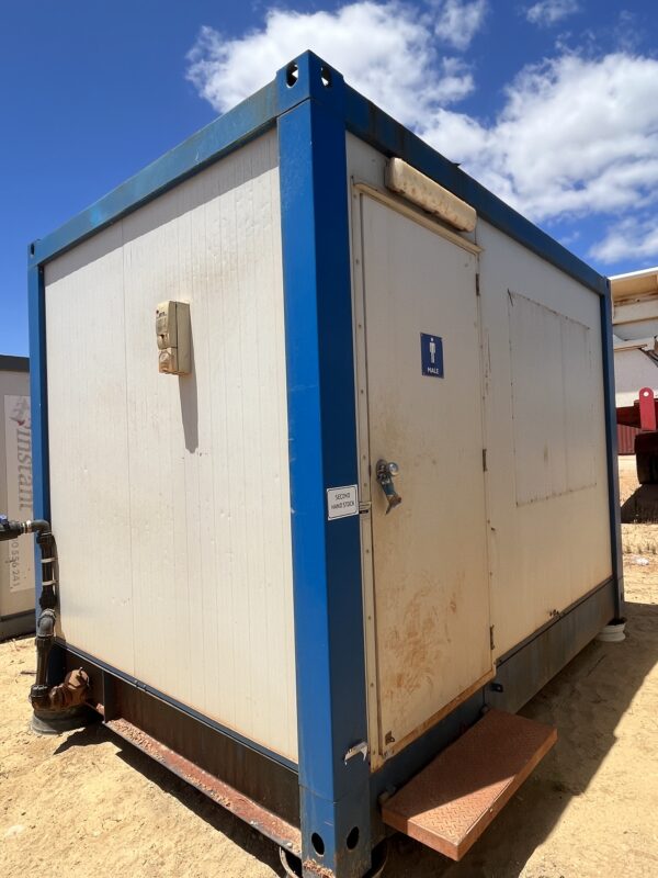 SECOND HAND 3.6x2.4m MF TOILET BLOCK TANK BASE REGION A2 (ASSET 6755)