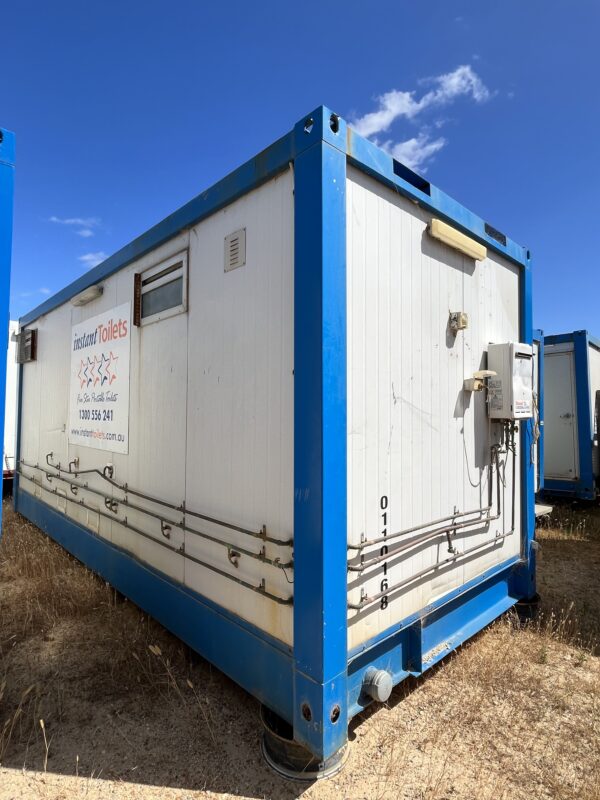 SECOND HAND 6x2.4m ABLUTION BLOCK TANK BASE REGION A2 (ASSET 6779) - Image 3