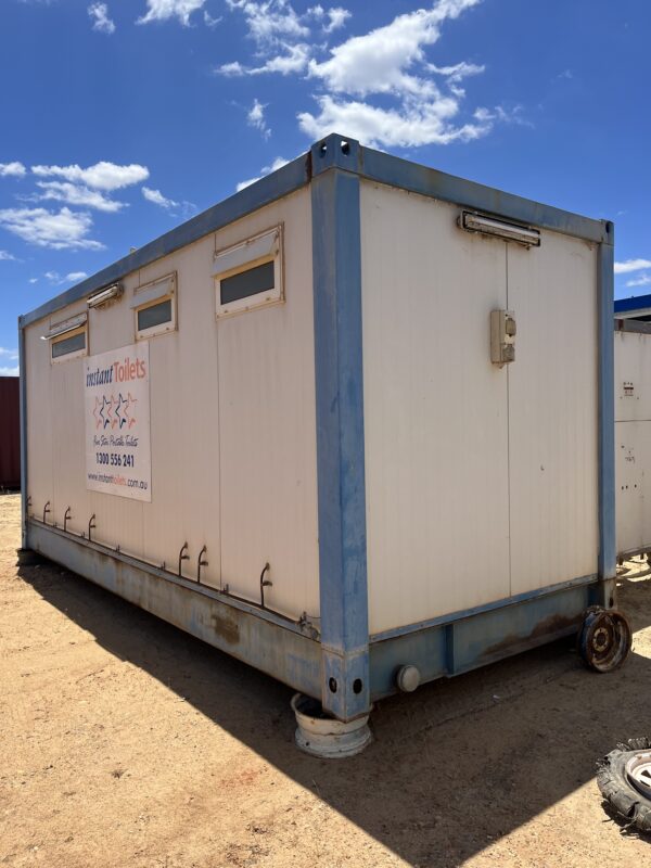 SECOND HAND 6x2.4m MF TOILET BLOCK TANK BASE REGION A2 (ASSET 6780)