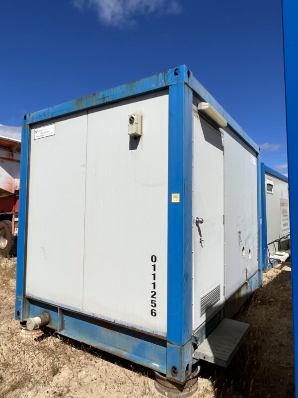 SECOND HAND 3.6x2.4m MF TOILET BLOCK TANK BASE REGION A2 (ASSET 6781)
