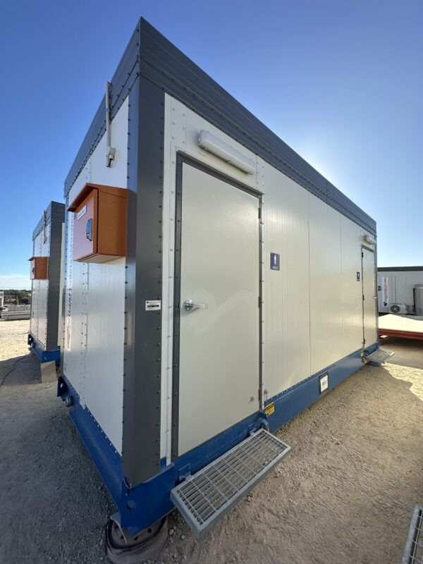 NEW 6x2.4m MF (4M, 2F) SELF-CONTAINED TOILET BLOCK REGION D2 (7291)