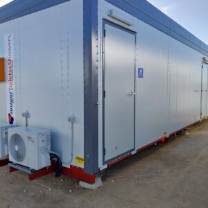 NEW 12X3M MF TOILET BLOCK WITH CLEANERS/STORE SEWER CONNECT REGION D2 (6806)