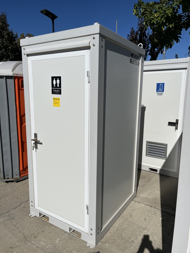 NEW 1.1X1.3M MODULAR SINGLE TOILET REGION A2 (6901-4)
