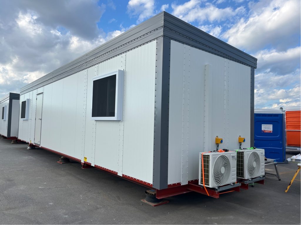 New 12m x 3m Region D Mine-Spec Open Plan Site Office (9067)
